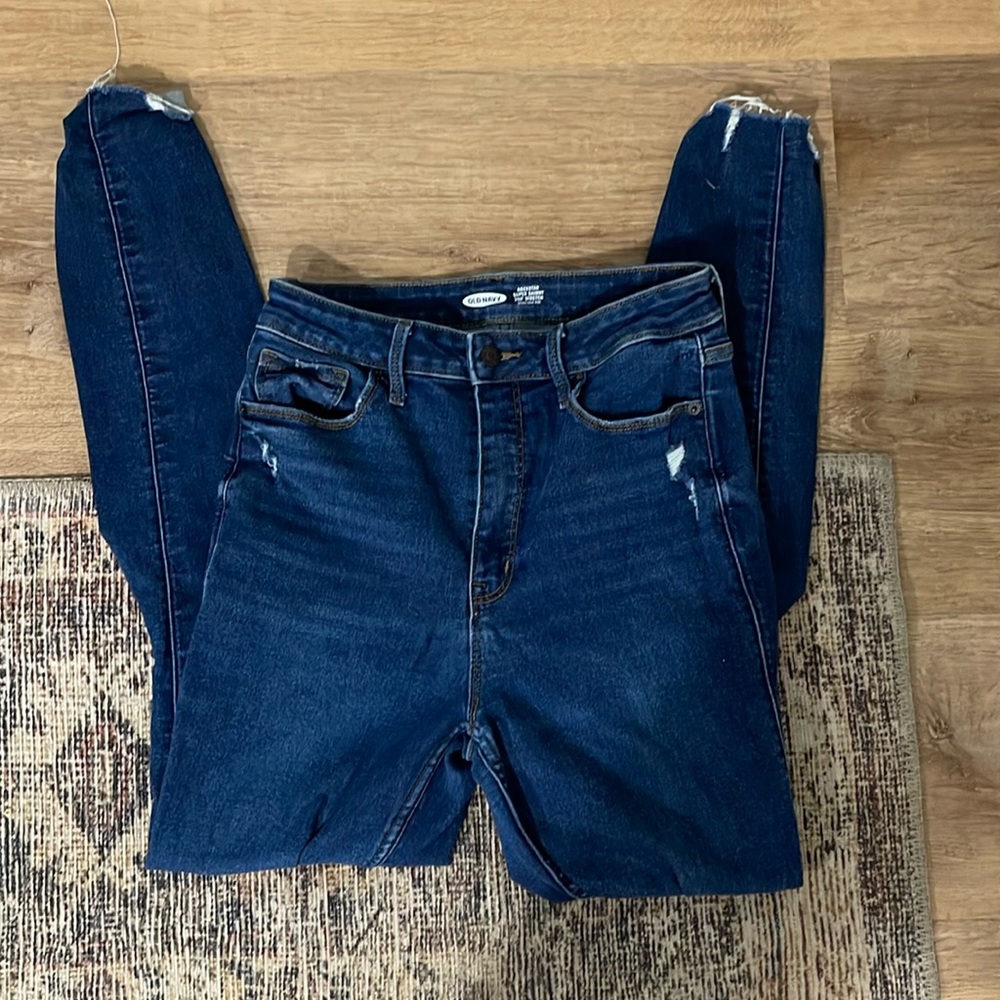 Extra High-Rise Rockstar 360° Stretch Super-Skinny Jeans *tall size*
